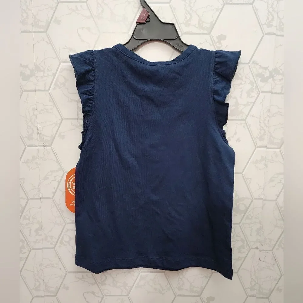 Nwt Kids Girls Patriotic Americana July 4th Tops Bundle, Sz. S 6/6X